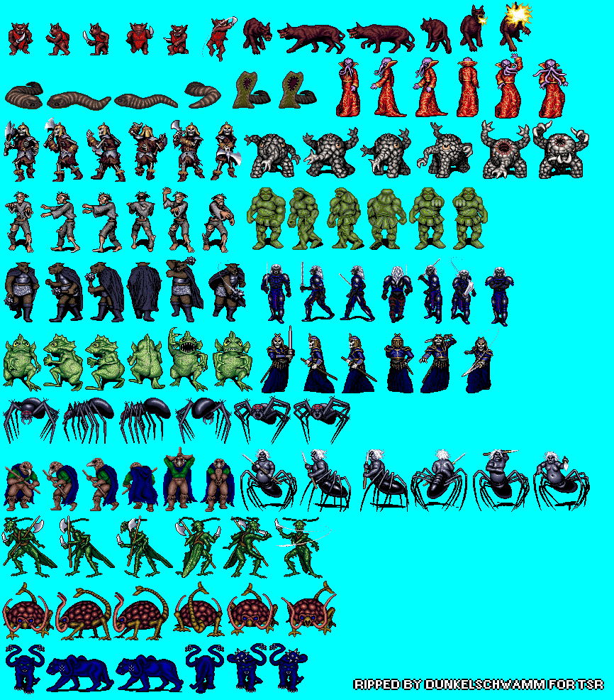 PC / Computer - Riddled Corpses - Bosses - The Spriters Resource