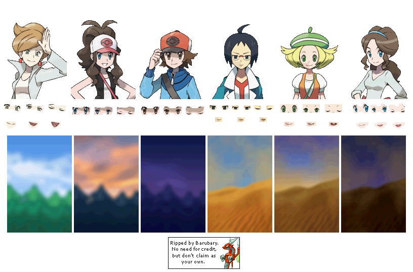 DS / DSi - Pokémon Black / White - Dream World Sync - The Spriters