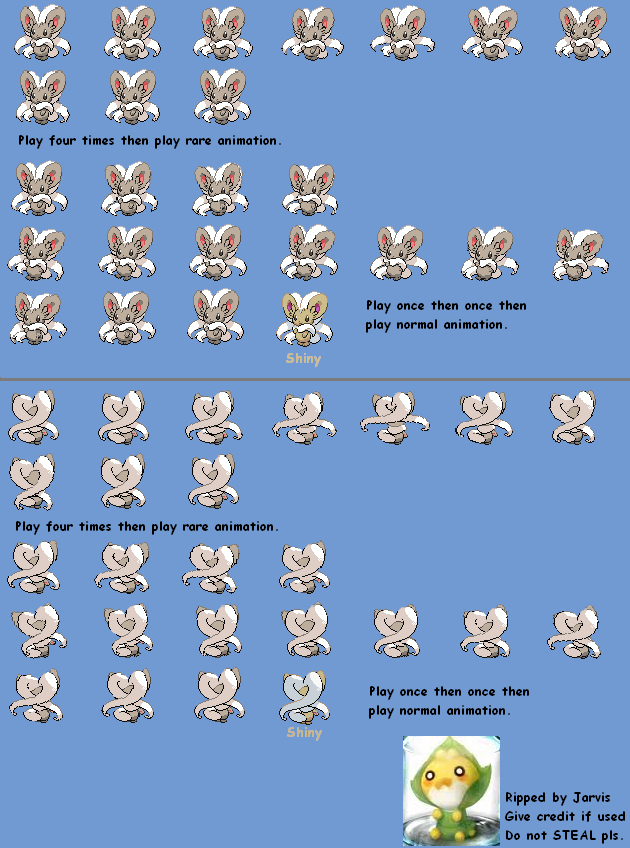 DS / DSi - Pokémon Black / White - #489 Phione - The Spriters Resource