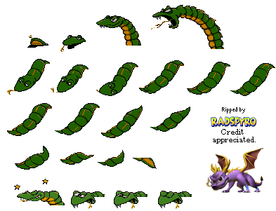 The Spriters Resource - Full Sheet View - Google Snake Game - Snake (Pixel)