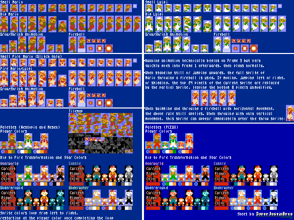 NES - Super Mario Bros. - The Spriters Resource
