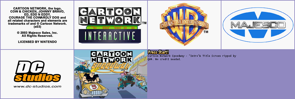 Game Boy Advance - Cartoon Network: Speedway - 