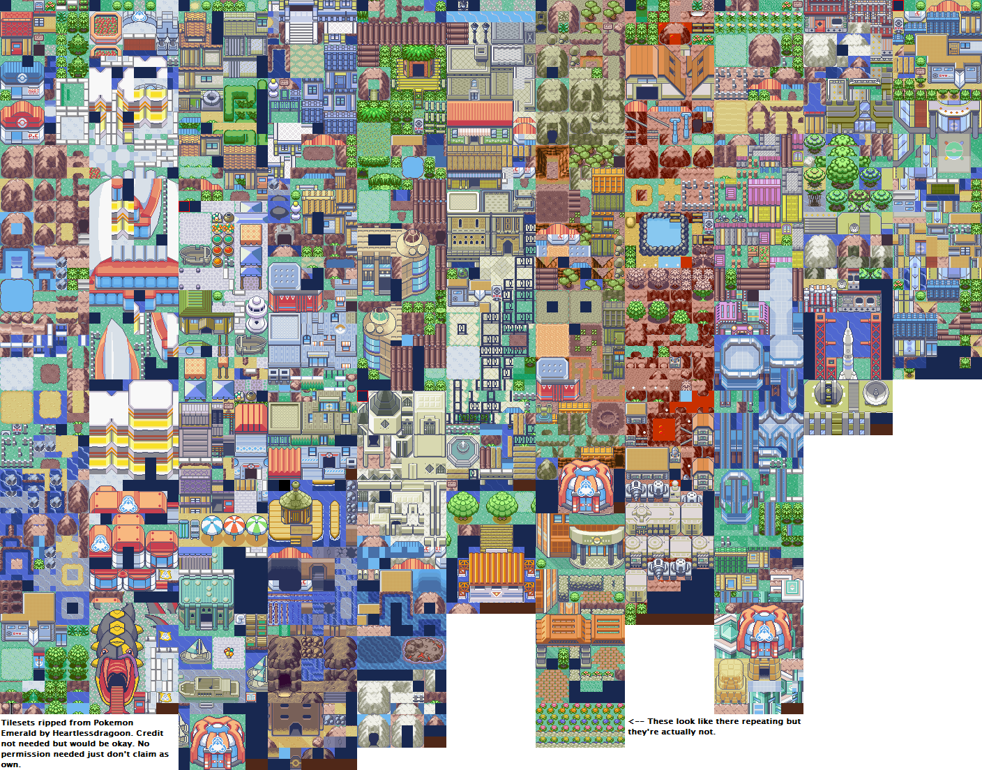 The Spriters Resource - Full Sheet View - Pokémon Emerald