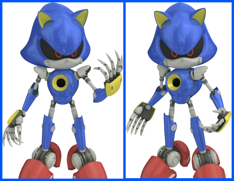 Xbox 360 - Sonic Free Riders - Metal Sonic - The Spriters Resource