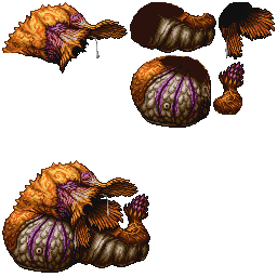 Mobile - Final Fantasy: Record Keeper - Sand Worm (X) - The Spriters  Resource