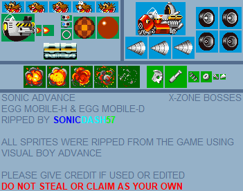 Game Boy Advance - Sonic the Hedgehog Genesis - Sonic - The Spriters  Resource