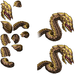 Mobile - Final Fantasy: Record Keeper - Sand Worm (Event) - The Spriters  Resource
