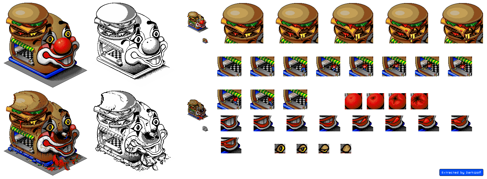 Pixilart - Madness sprites by burger-consumer