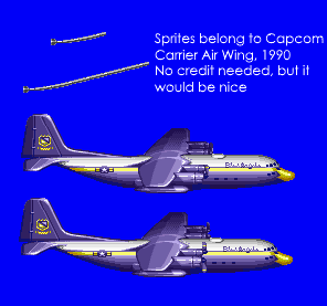 Arcade - Carrier Air Wing - Blue Angels Aircraft - The Spriters