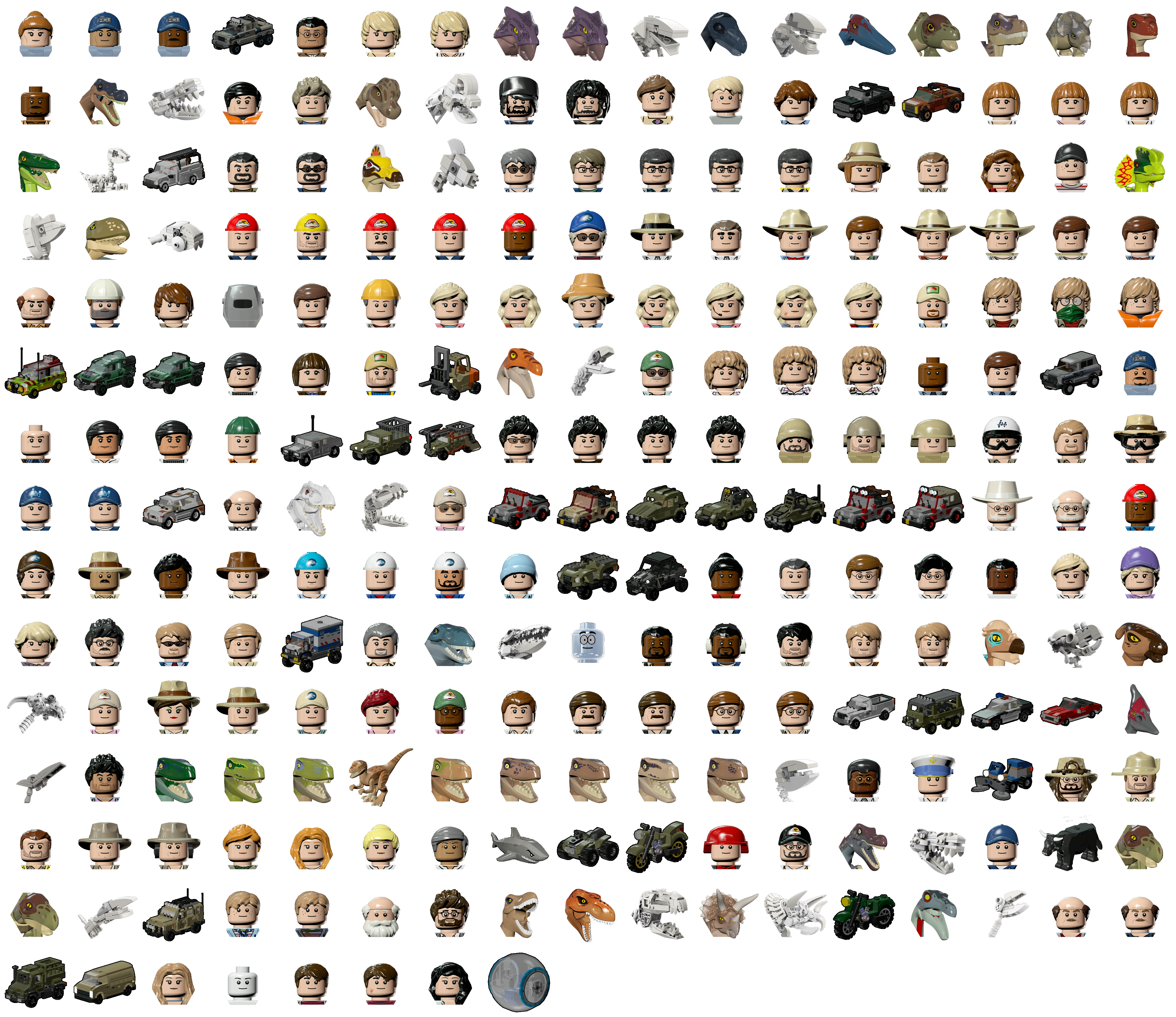 PC / - LEGO Jurassic World - Icons - The Spriters