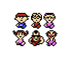 Party Members - EarthBound Beginnings (Prototype) / Mother (JPN)