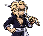 #3374 - Dark King Rayleigh - Evenly Matched Battle - One Piece: Treasure Cruise