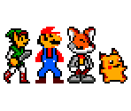 Playable Characters - Master Smash Bros. (Hack)