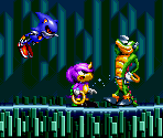 Isolated Island (Intro) Levels 0 & 1 (Night) - Knuckles' Chaotix