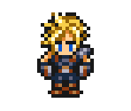 Cloud Strife (Final Fantasy Record Keeper, Expanded) - Final Fantasy 7 Customs