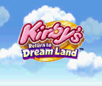 Wii Menu Icon and Banner - Kirby's Return to Dream Land