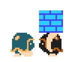 Buster Beetle & Grab Block (Super Mario Bros. 1 NES-Style) - Mario Customs