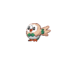 #0722 Rowlet - Pokémon Customs