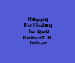 Intro Screen and Background - Birthday Mania