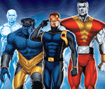 Title & Menu Screens - X-Men Genetix