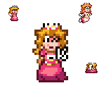 Princess Peach (SMM2 SMW-Style) - Mario Customs