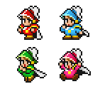 Onion Knights - Final Fantasy III (Pixel Remaster)