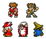 Wind Crystal Jobs - Final Fantasy III (Pixel Remaster)