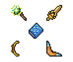 Weapons - Final Fantasy III (Pixel Remaster)