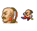 Yang - Final Fantasy IV (Pixel Remaster)