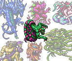 Enemies 1 - Final Fantasy III (Pixel Remaster)