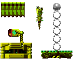 Quartz Quadrant Bad Future Objects - Sonic the Hedgehog CD