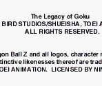 Introduction Screens - Dragon Ball Z: The Legacy of Goku