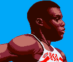 Company Screens & Title Screen - Carl Lewis Athletics 2000