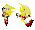Super Sonic (Sonic 2-Style, Expanded) - Sonic the Hedgehog Customs