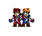 Billy and Jimmy (Neon, Mega Man 8-bit Deathmatch-Style) - Double Dragon Customs