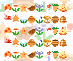 Various Power-Ups (Super Mario Bros.-Style) - Mario Customs