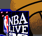Super Game Boy Border - NBA Live 96