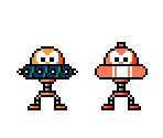 Saw-Segmented Enemy (Mega Man 3, Unused) - Mega Man Customs