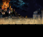 Rooftops (Empty) - Skullgirls 2nd Encore