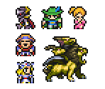 NPCs - Final Fantasy II (Pixel Remaster)