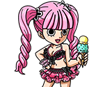 #0684 - Ice Cream-Loving Perona - One Piece: Treasure Cruise