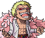 #0418 - Donquixote Doflamingo - Warlord of the Sea - One Piece: Treasure Cruise