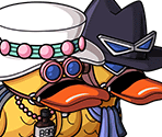 #0441 - Cowboy and Bourbon Jr. - Supersonic Duck Squadron - One Piece: Treasure Cruise
