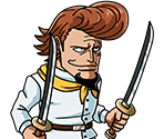 #0449 - Twin-Blade Thatch - One Piece: Treasure Cruise