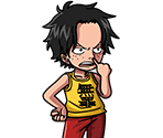 #0497 - Portgas D. Ace - Mt. Corvo's Brothers 3 - One Piece: Treasure Cruise