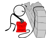 Explosion - Henry Stickmin: Breaking the Bank