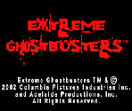 Startup Screens - Extreme Ghostbusters: Code Ecto-1