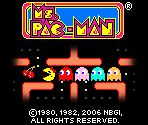 Title & Splash (128x128/160) - Ms. Pac-Man (J2ME / BREW, Americas)