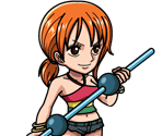 #0523 - Nami - Merveille's Adventurer - One Piece: Treasure Cruise