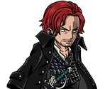 #0530 - Shanks - Black Clad Emperor - One Piece: Treasure Cruise